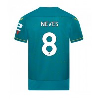 Wolves Ruben Neves #8 Fußballbekleidung Auswärtstrikot 2022-23 Kurzarm